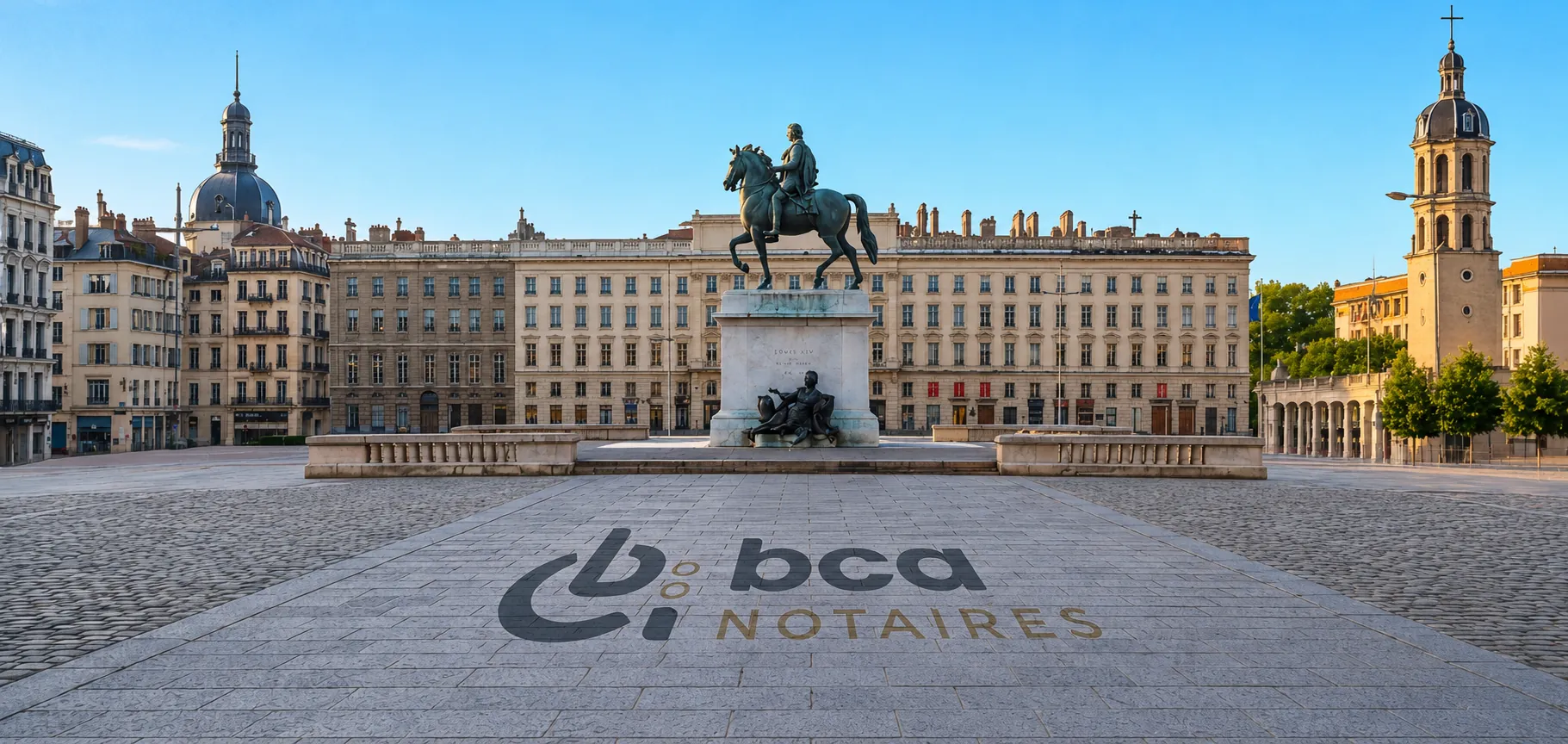 Place Bellecour de jour — BCA Notaires