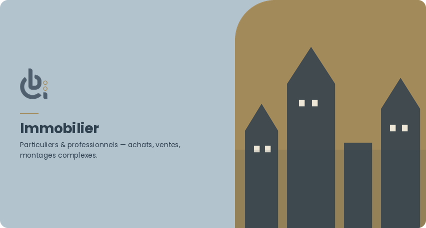 Encart immobilier